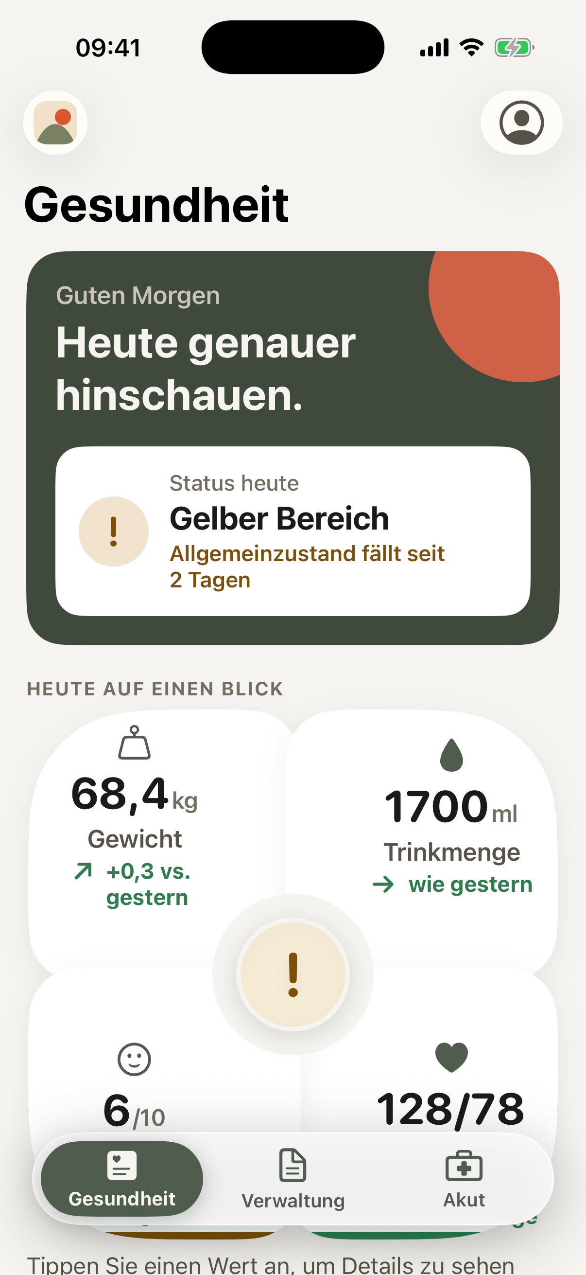 Native Gesundheit